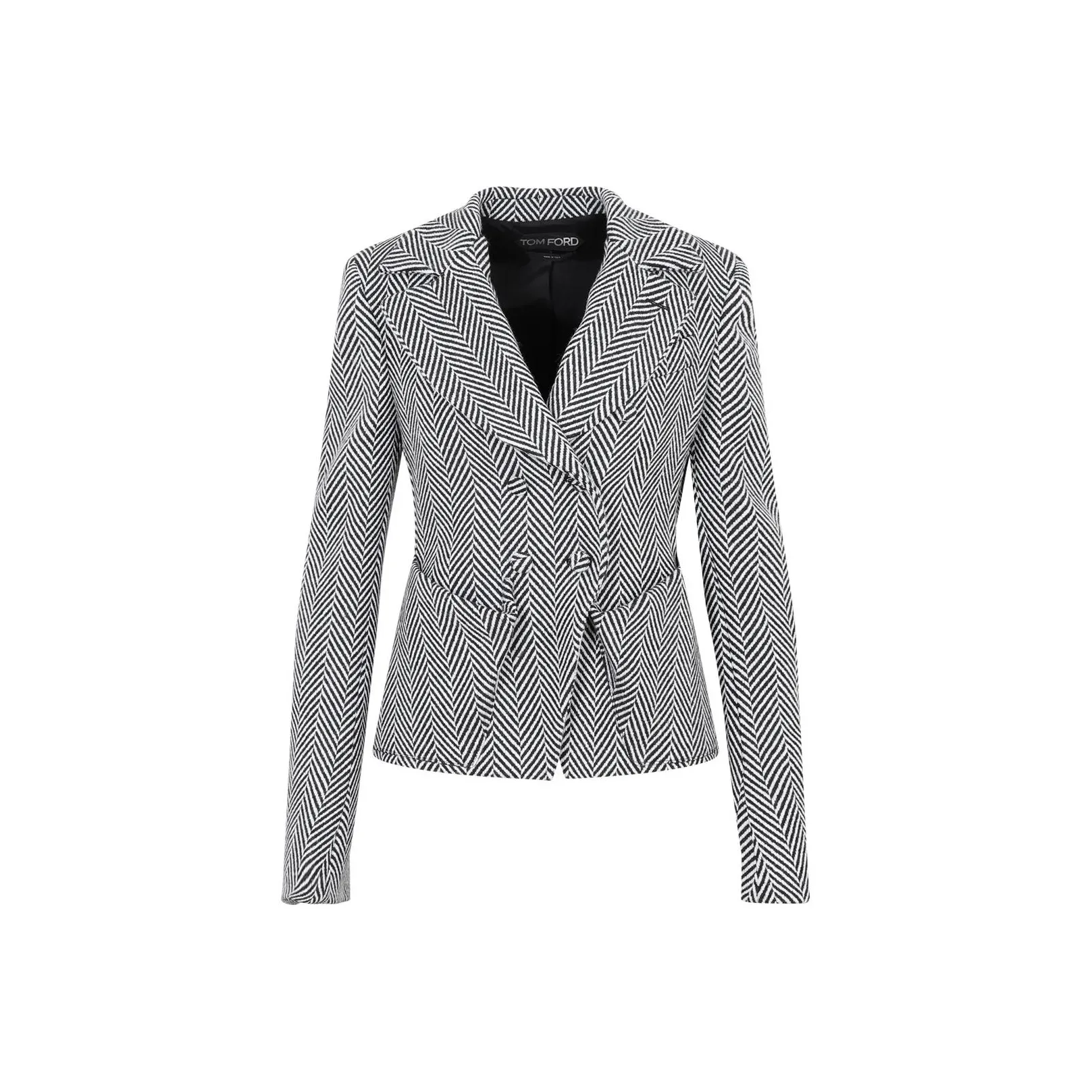TOM FORD Double-Breasted Chevron Blazer