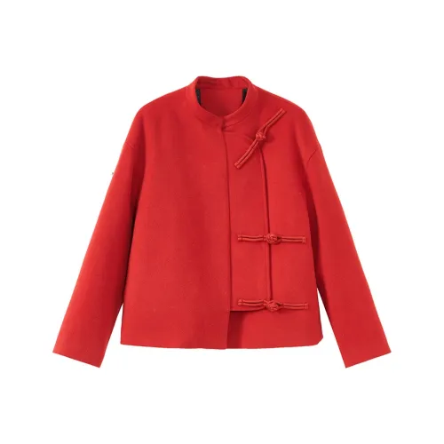 Li Xiaoshan Red Женское Пальто