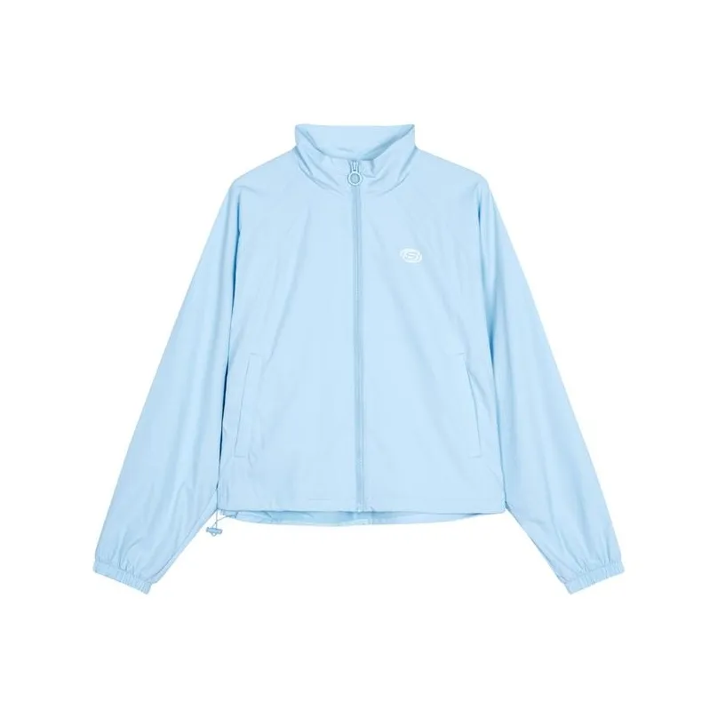 Skechers Тренчкот Женский Небесно-Синий