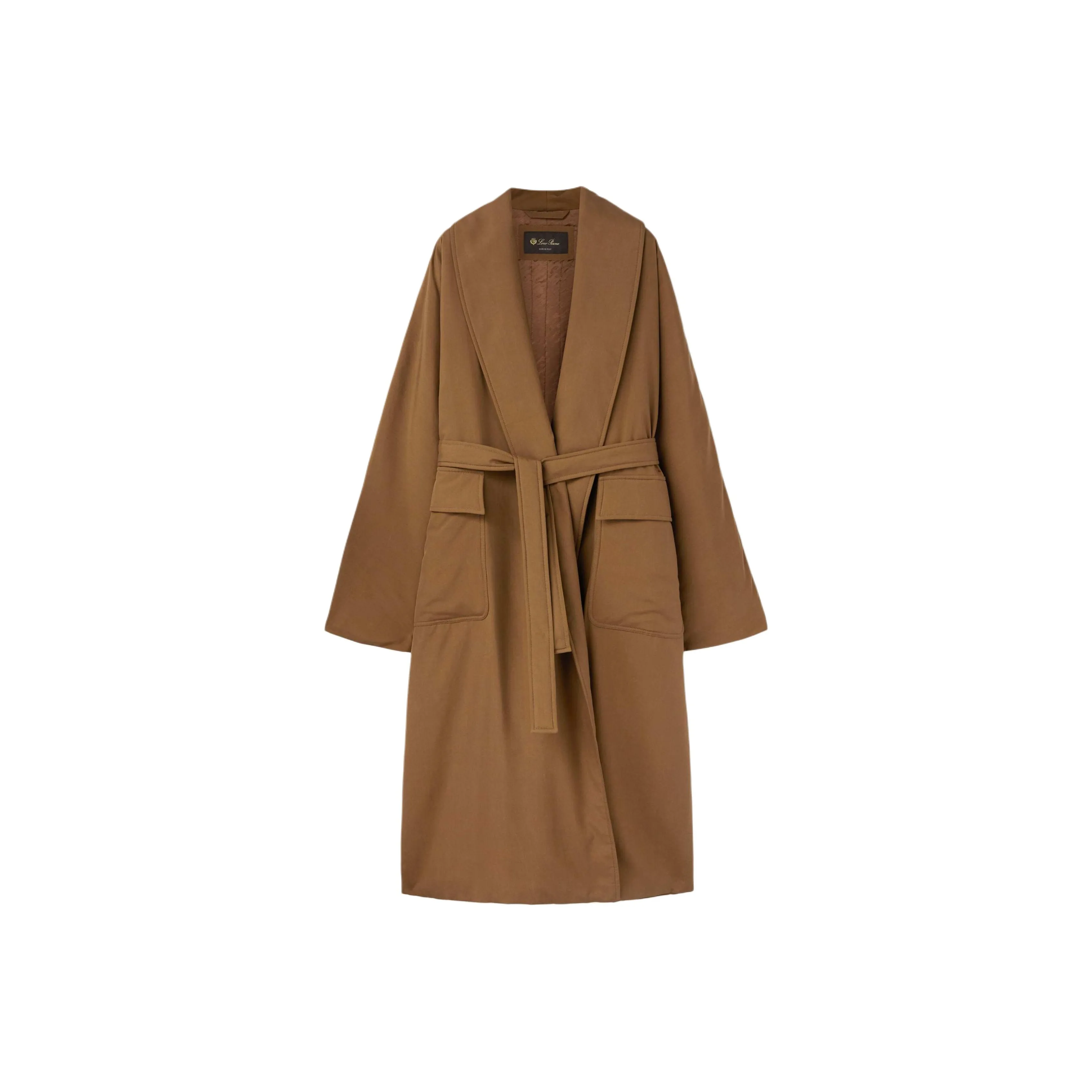 Loro Piana Dwight Long Sleeved Belted Coat