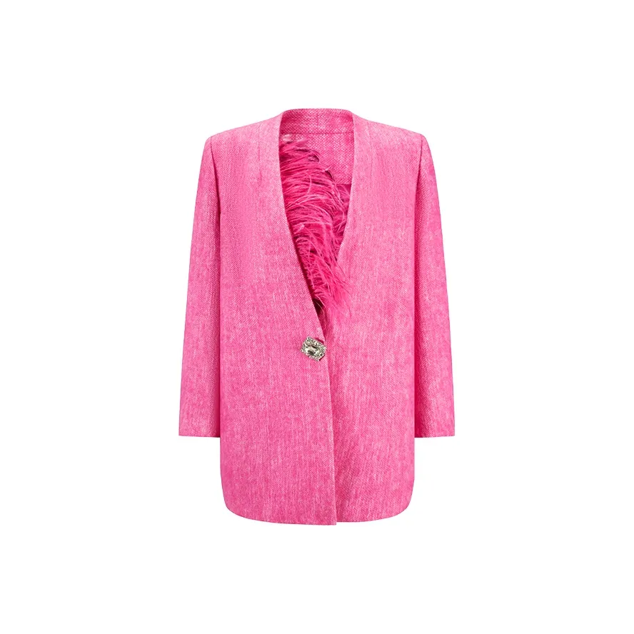 CHICHY CHICHY Size Sister Series Coats Women's Marine Rose