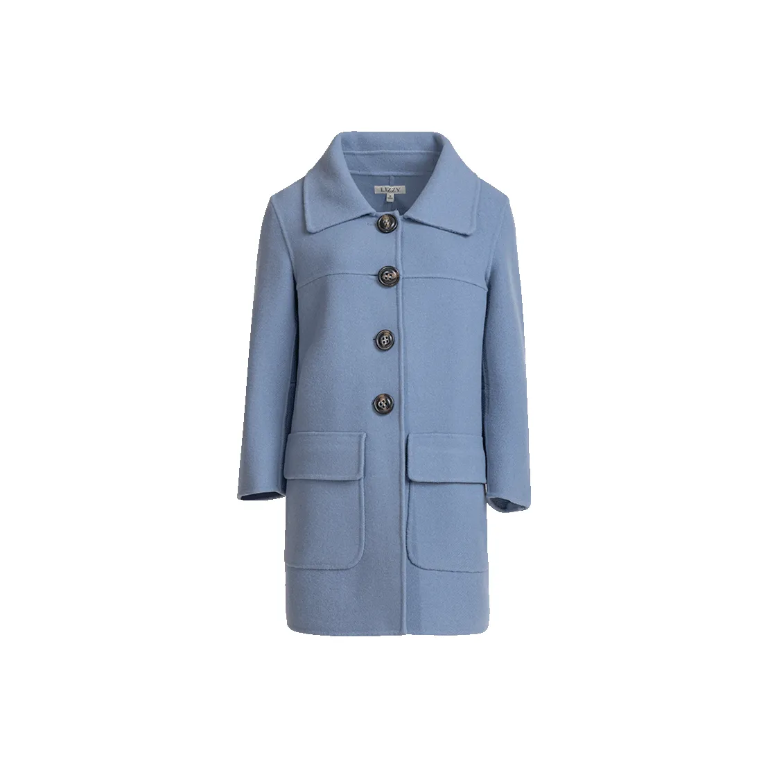 LIZZY Небесно-голубой Женский Пальто