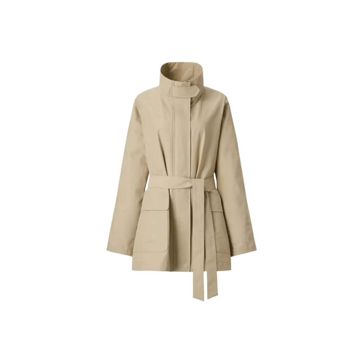 UNIQLO Тренчкот Женский Бежевый