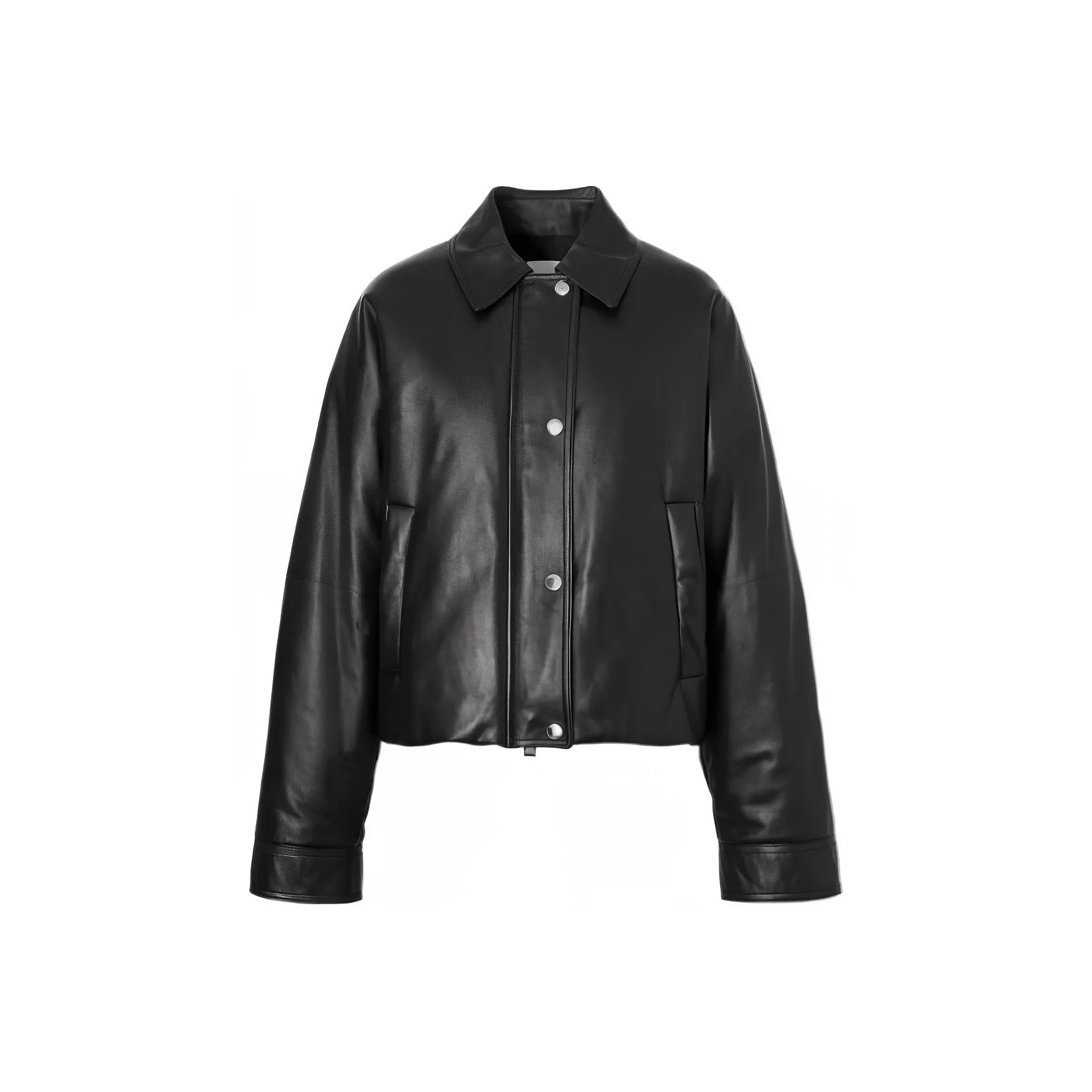 Burberry Two pocket Leather Jacket