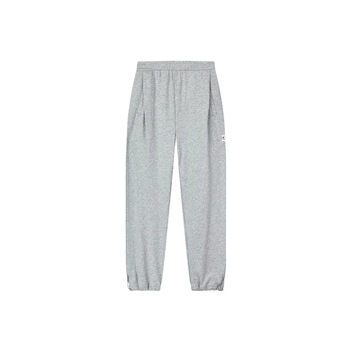 FILA Knitted Sweatpants Women's Dark Marble Heather Gray
