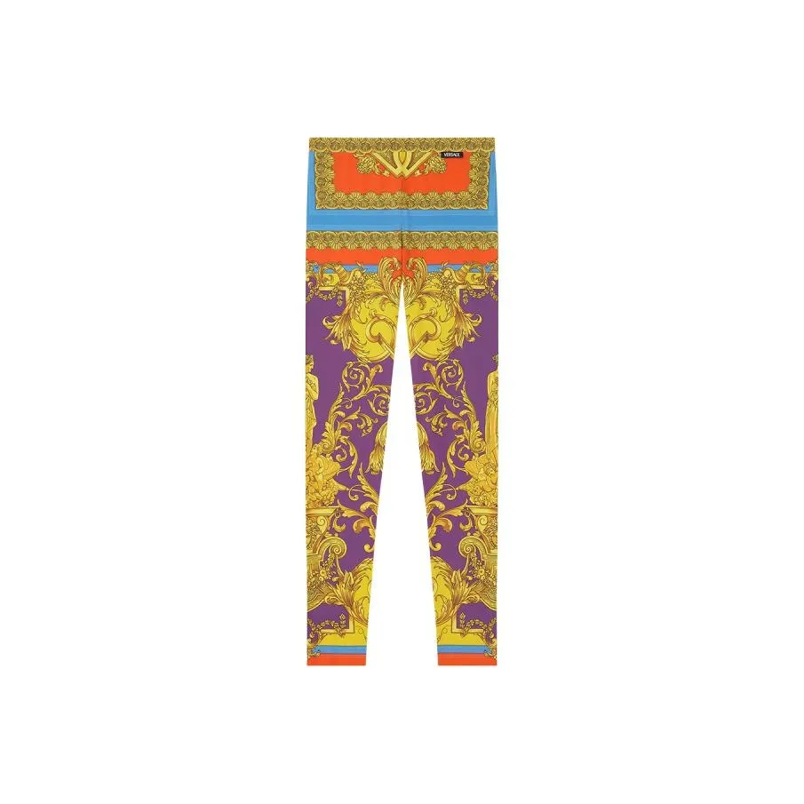 VERSACE SS22 Leggings Женские Желтые