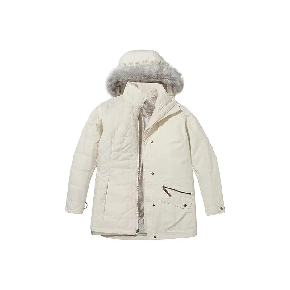 Columbia совместный бренд Omni Термо Водонепроницаемый и Дышащий Ветровка Женская Белая