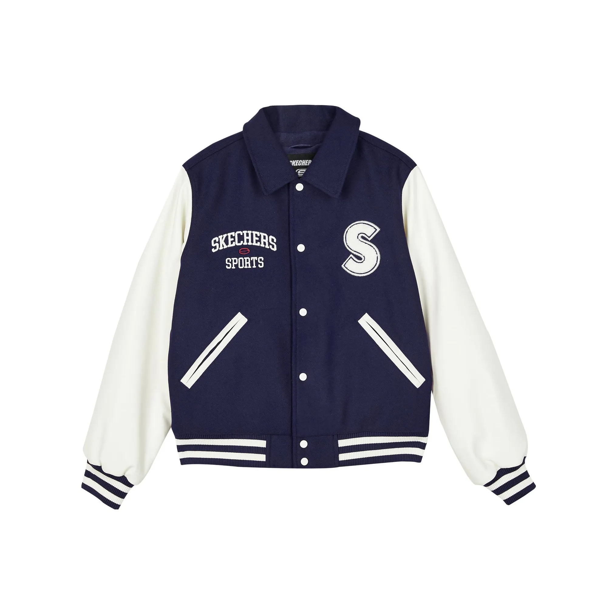 Skechers Puffer Jackets Women's Navy Blue/002Z