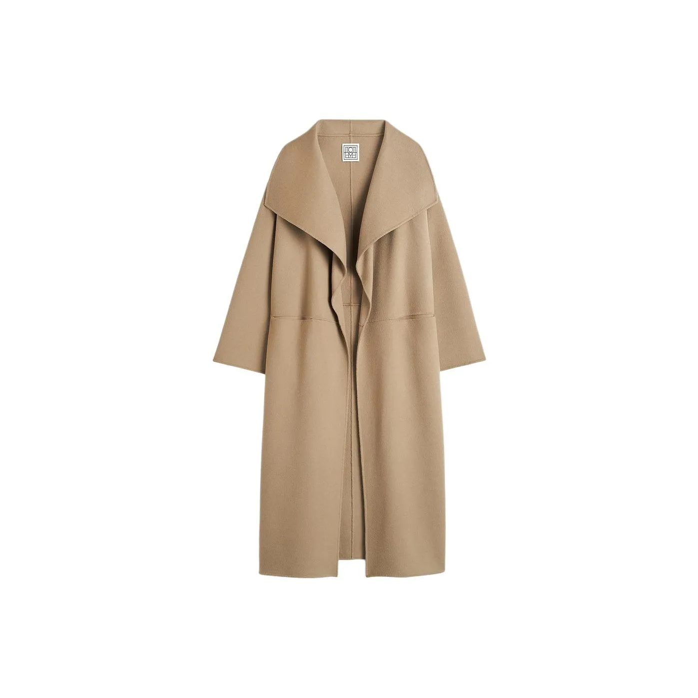 TOTEME Shawl-Lapels Open-Front Coat