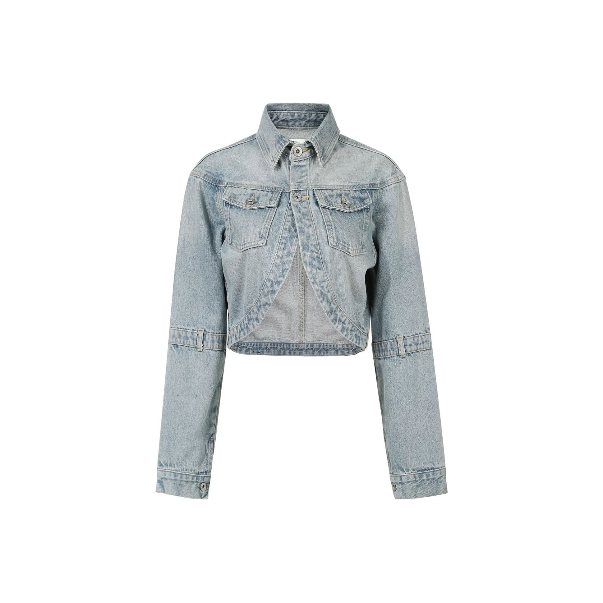 Guuka Hero Denim Куртка Женская Светло-Синяя