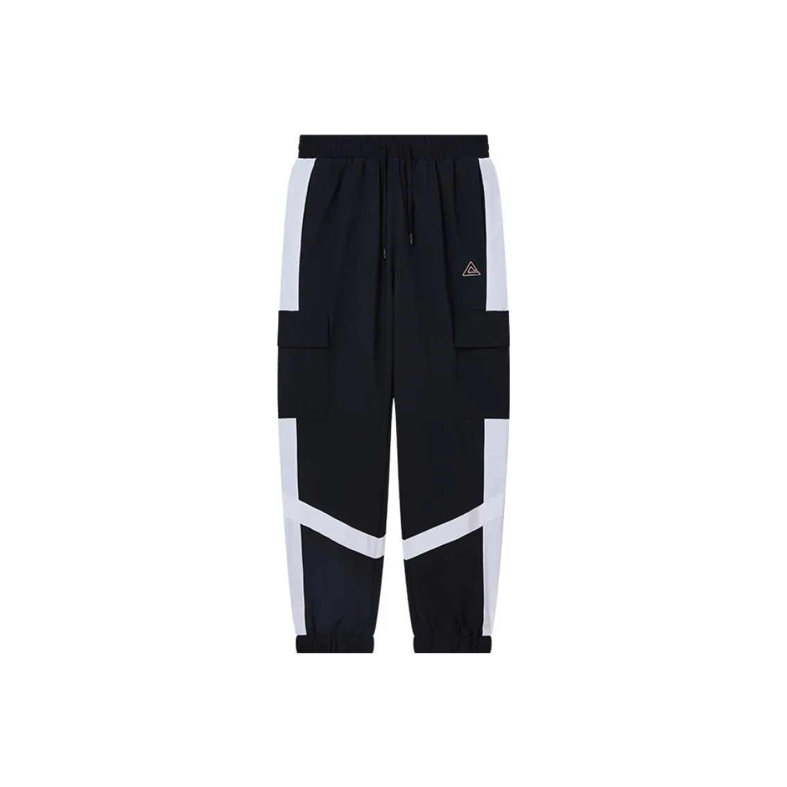 PEAK Штаны с манжетами Тренировочные брюки Женские Черные