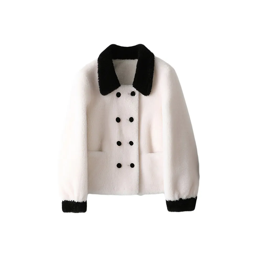 Kele Coco Мех Женский Бежевый Белый Черный Ожерелье-чокер