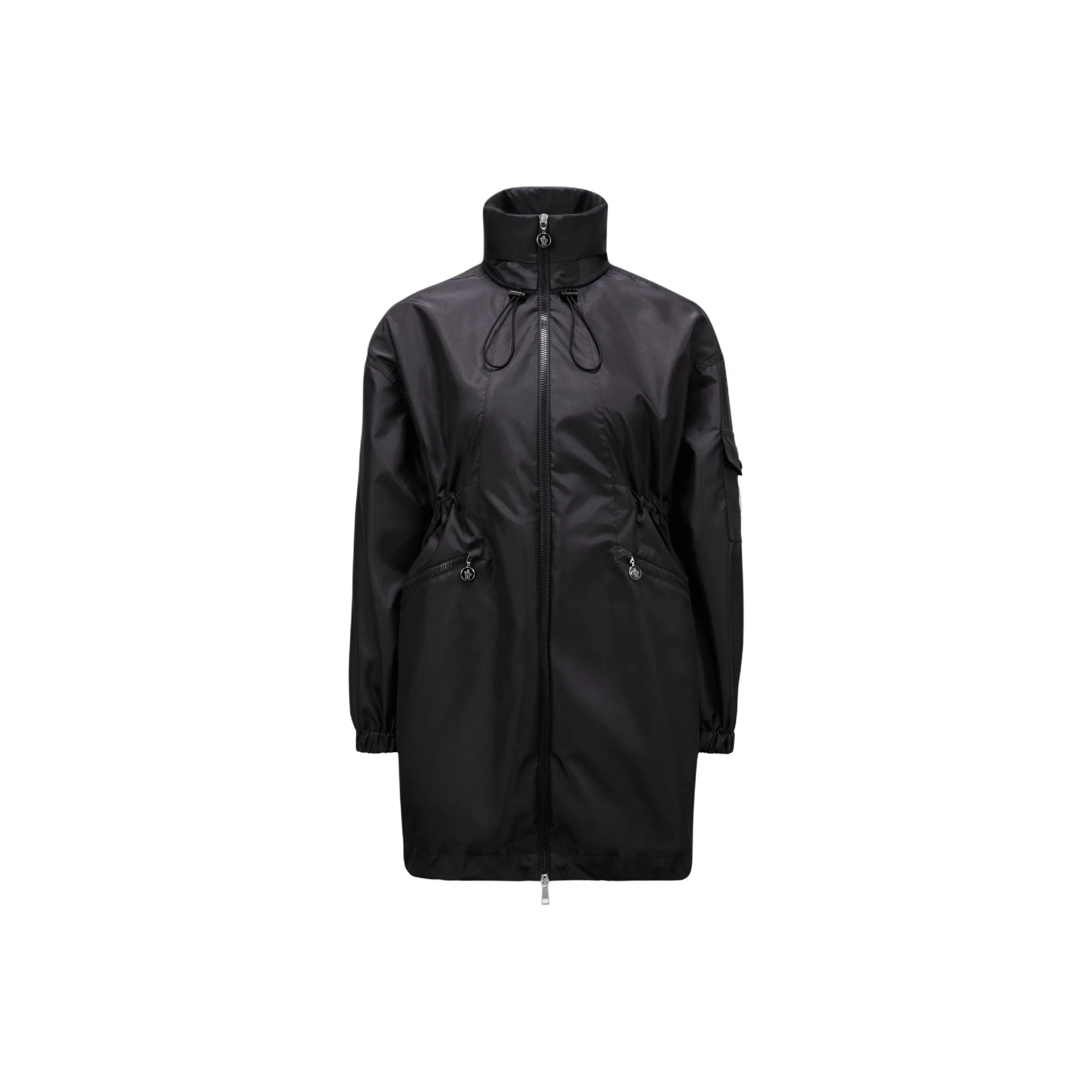 Moncler Adhemar Zip-Up Parka Coat