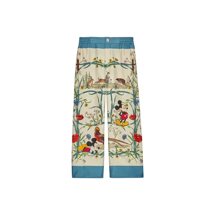 GUCCI X Disney Mickey Mouse Printed Pants