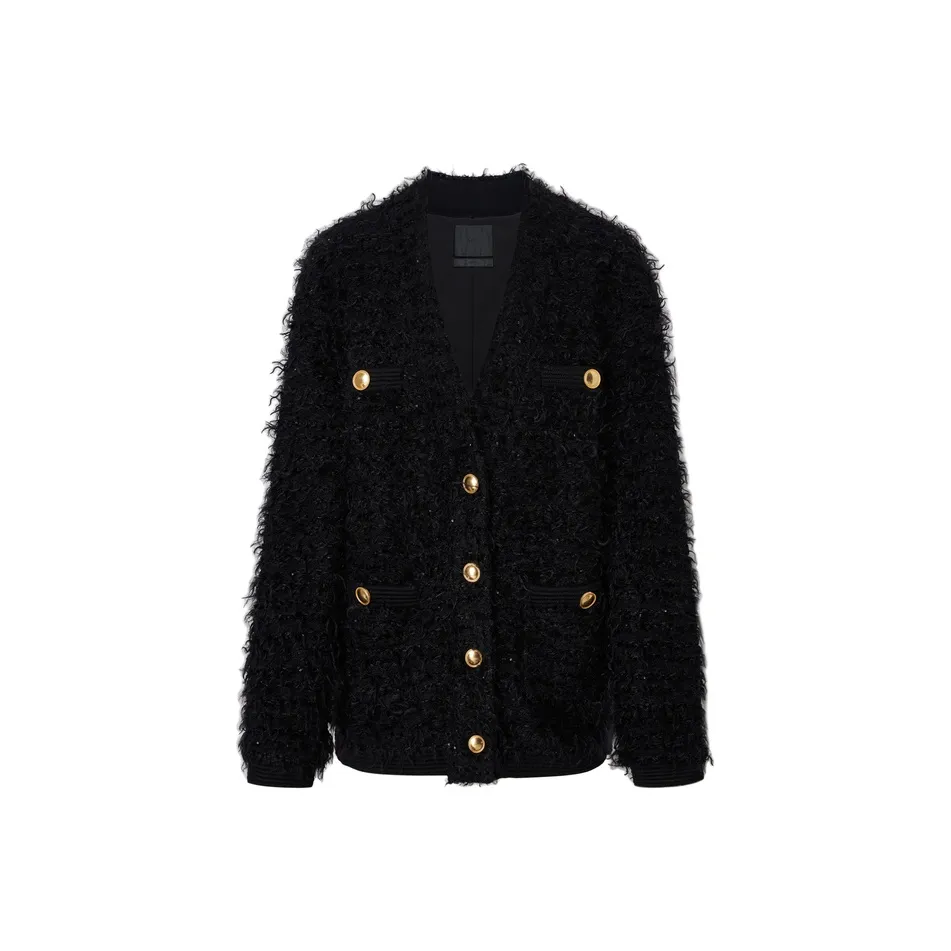 MOCO Velvet-feel Coat Women's Black