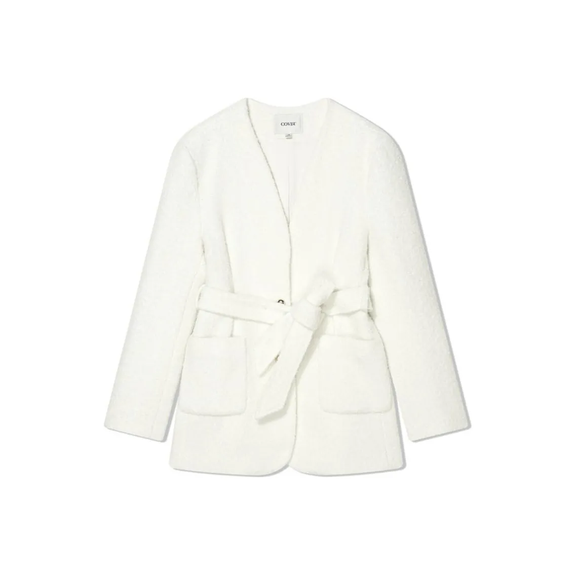 COVERINS Coats Women's Ecru