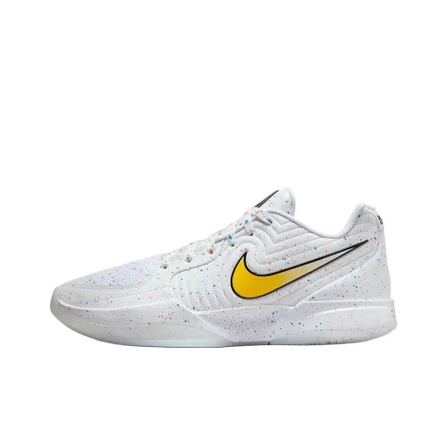 NIKE Ja 2 Баскетбольные кроссовки Низкие Белые Желтые Мужские
