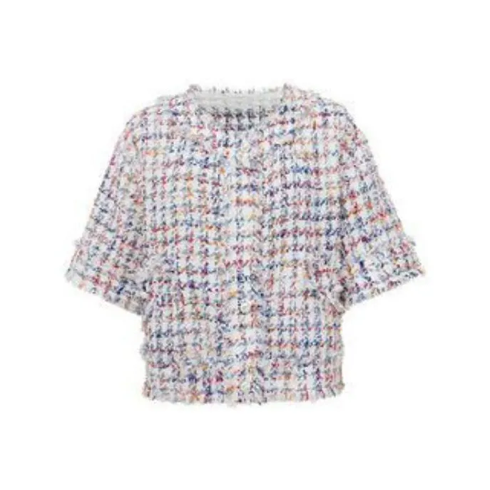 D'zzit Cropped Coats Women's Multicolor