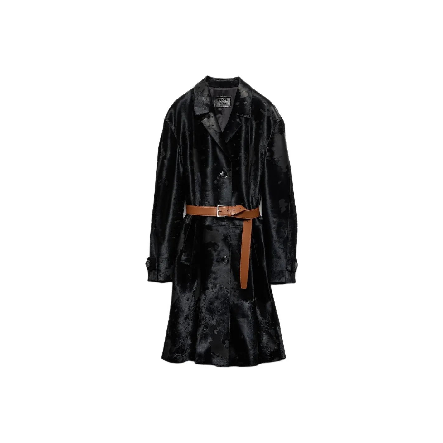PRADA Coats Women's Black
