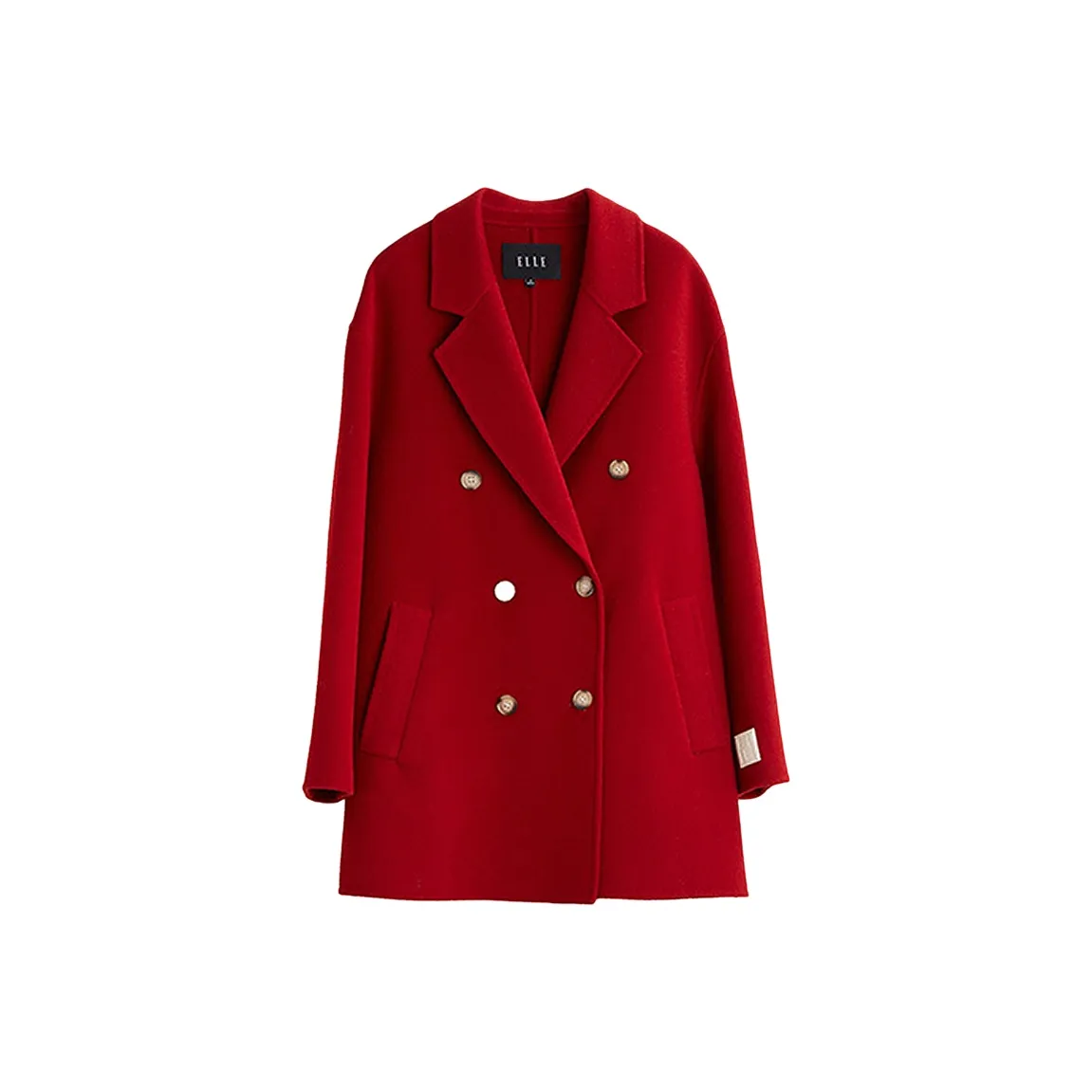 Elle Красный Женское Пальто