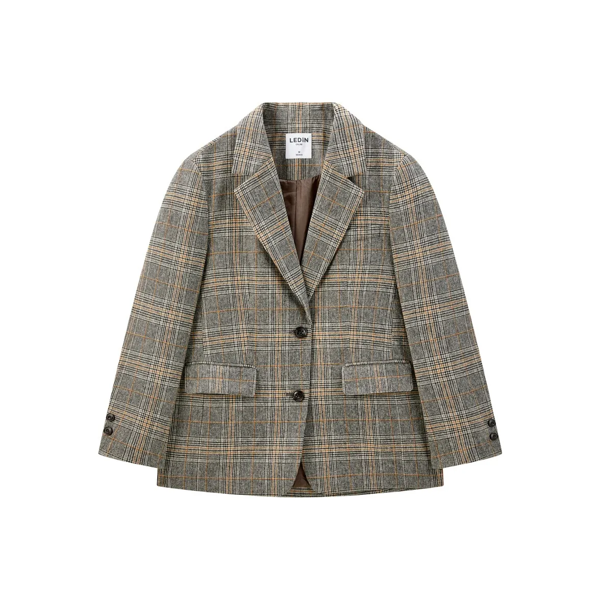 LEDIN Вулканический серый Женское пальто