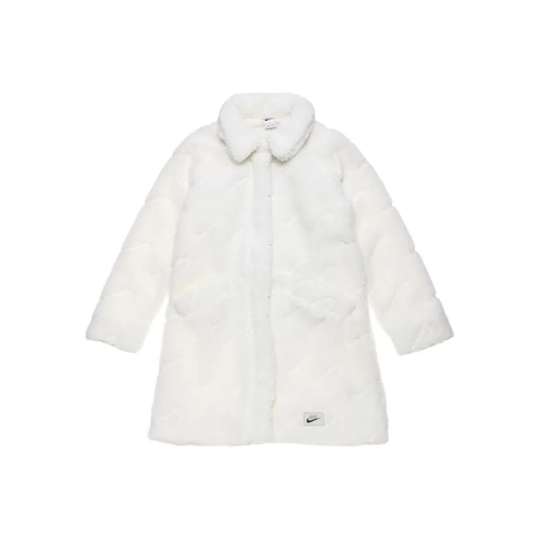 Nike Women'ss Sportswear Icon Clash Long Jacket Asia Sizing Sail
