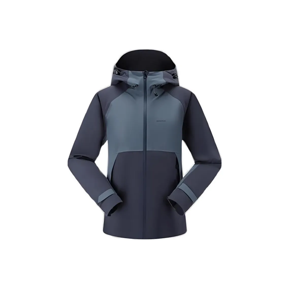 DECATHLON MH500 Поход Водонепроницаемый Ветрозащитный And Водоотталкивающая Ветровка Женские Синий