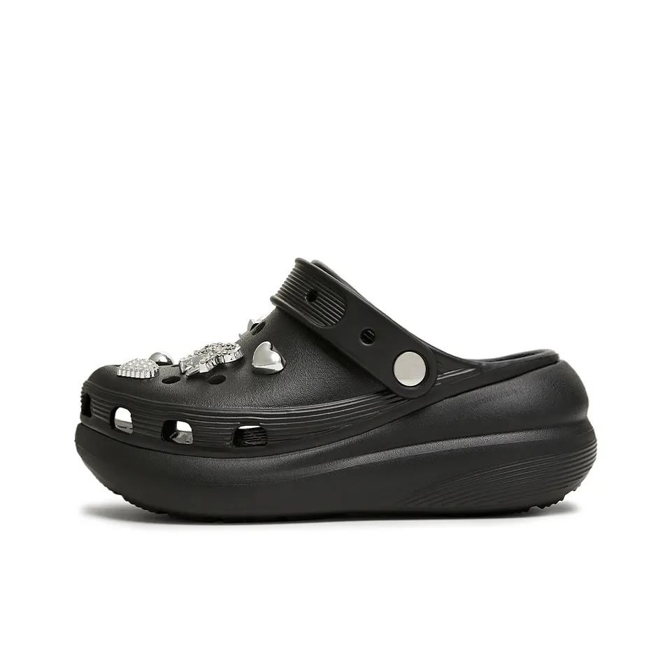 Teenmix Sugar Milk Cake, Height 6.5cm, Increasing, Cloud Puffs With Barefoot Feel Clogs Women's