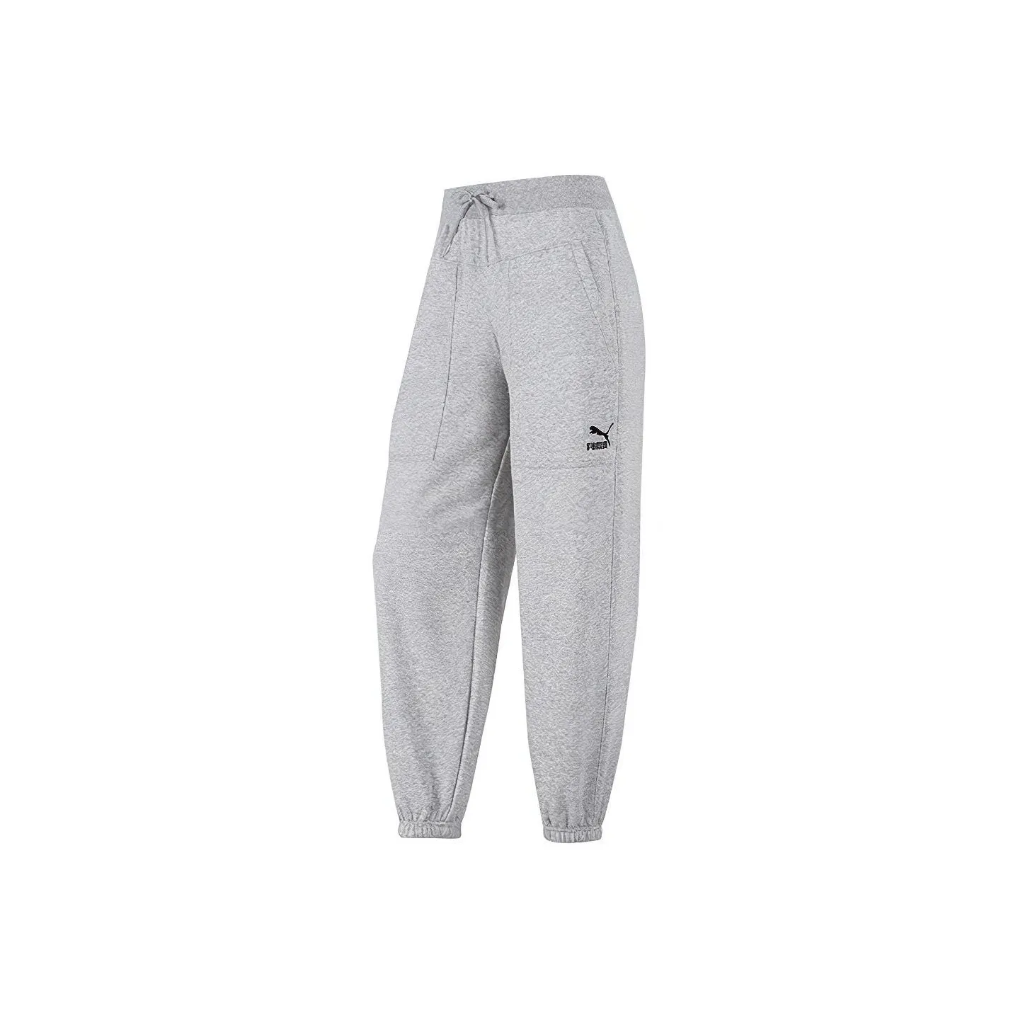 PUMA Серые Женские Вязаные Тренировочные Брюки