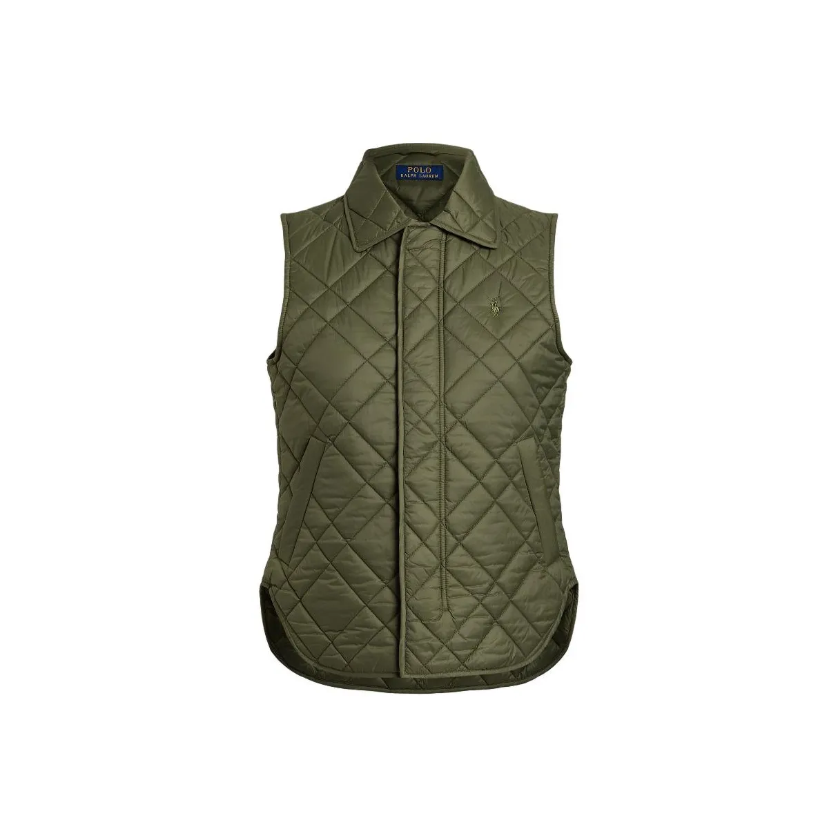 Polo Ralph Lauren SS24 Vest Women's Olive Green