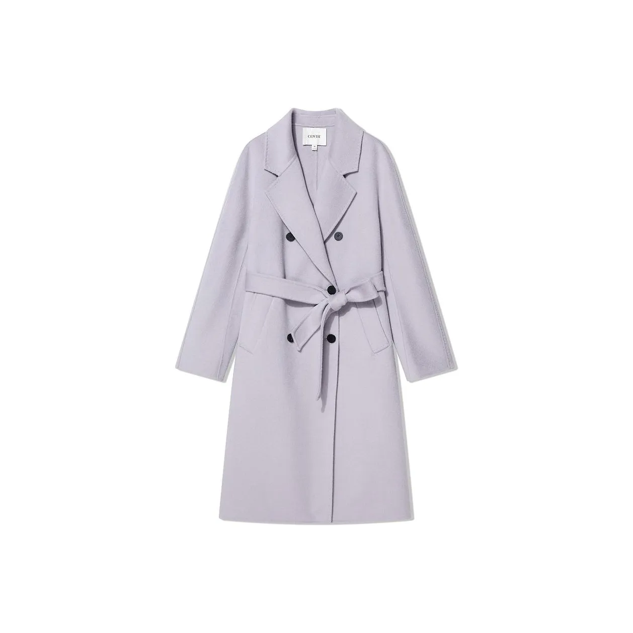 COVERINS Пальто Женское Дымчатый Фиолетовый