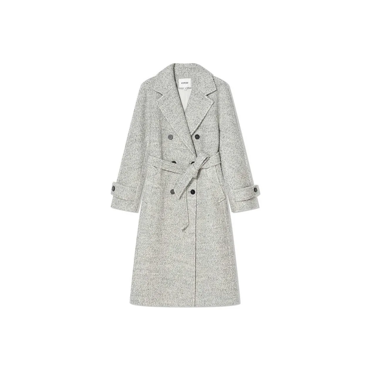 COVERINS Coats Women's Light Gray