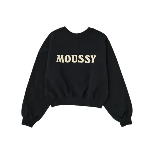 MOUSSY Черный Женские Свитшоты