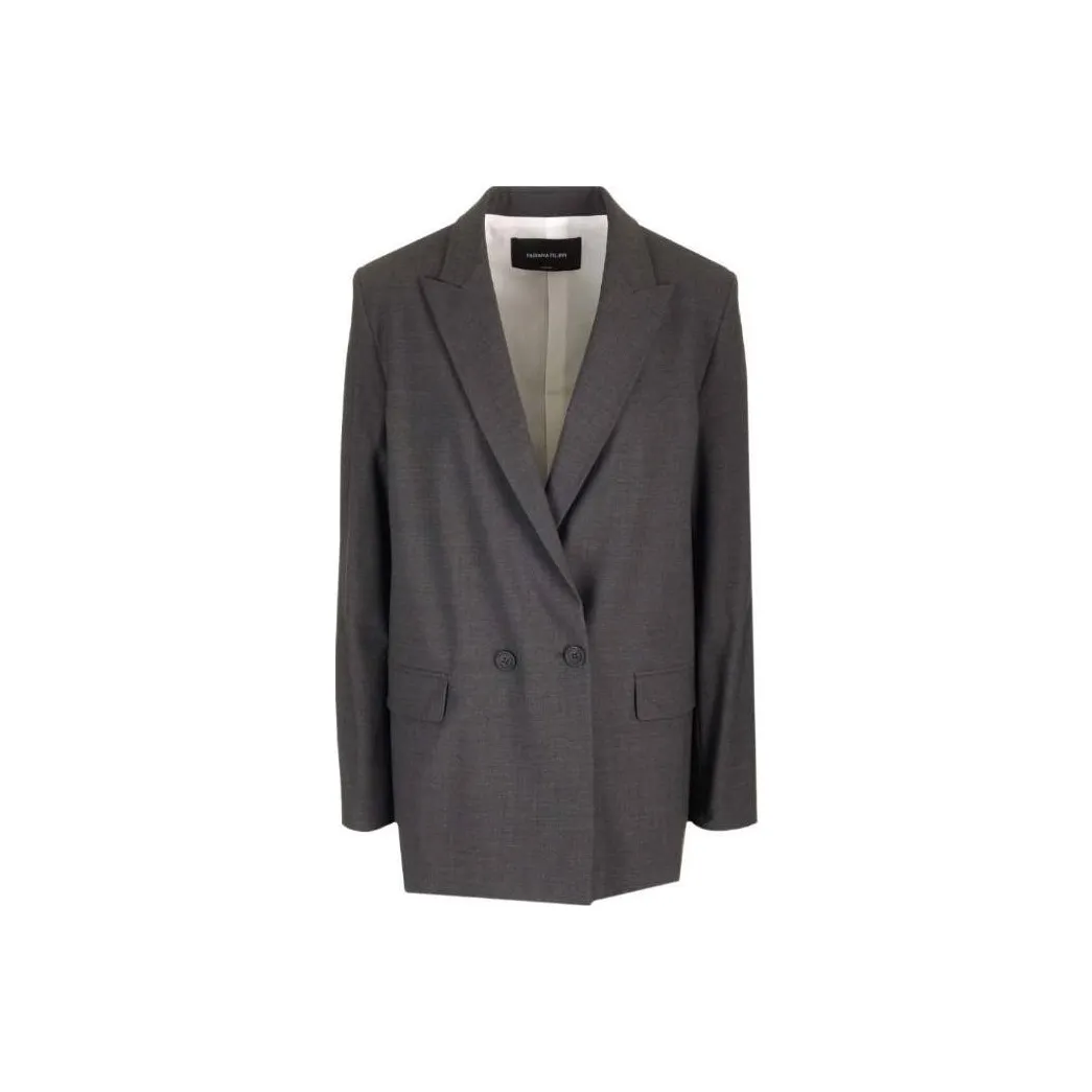 Fabiana Filippi Double Breasted Oversized Blazer