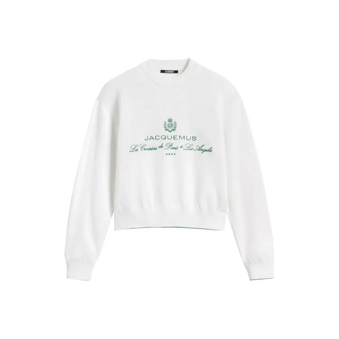 Jacquemus Logo Embroidered Crewneck Sweatshirt