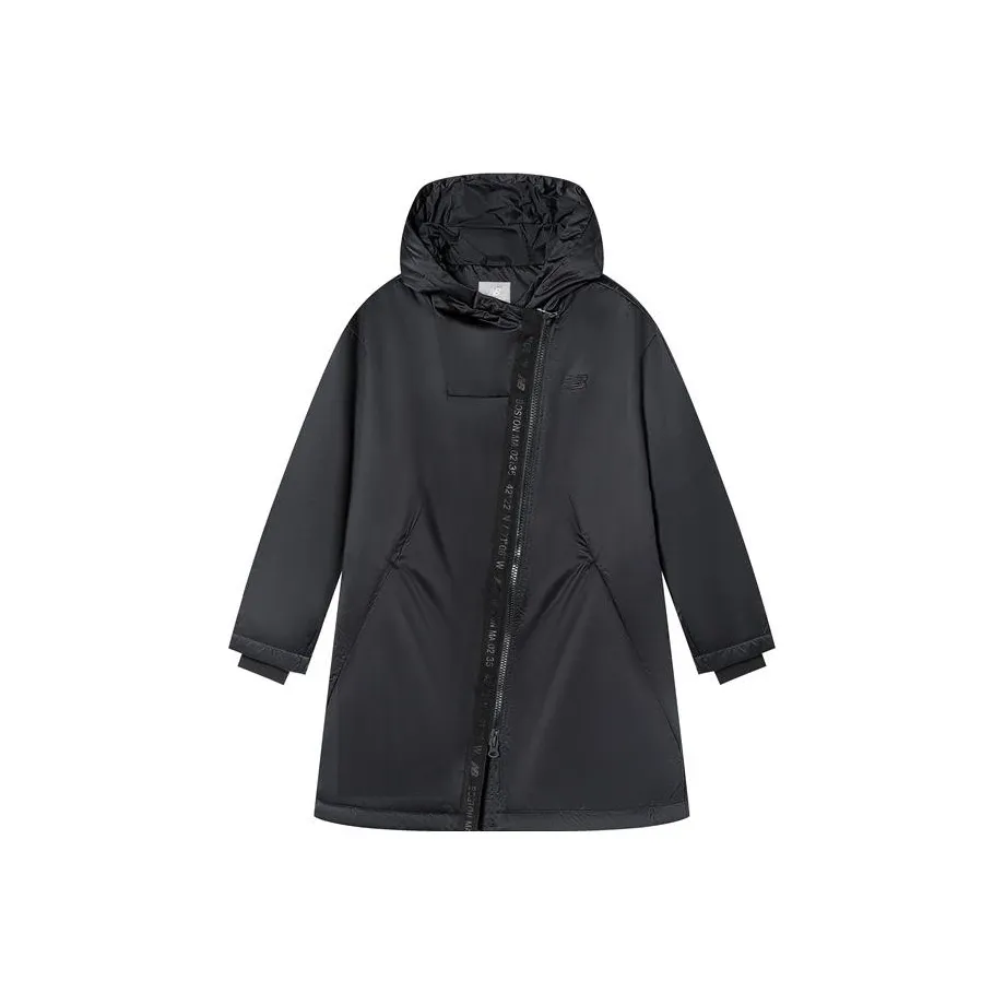 New Balance Черные Женские Объёмные Куртки (Пуфы)