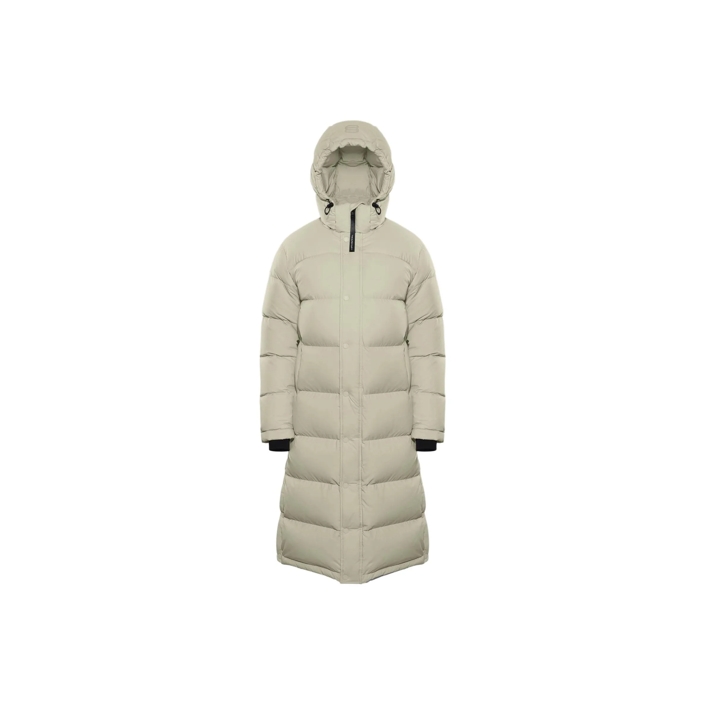 ARITZIA The Super Puff Long CliMATTE Down Jacket Women's Haze Grey/Haze Gray