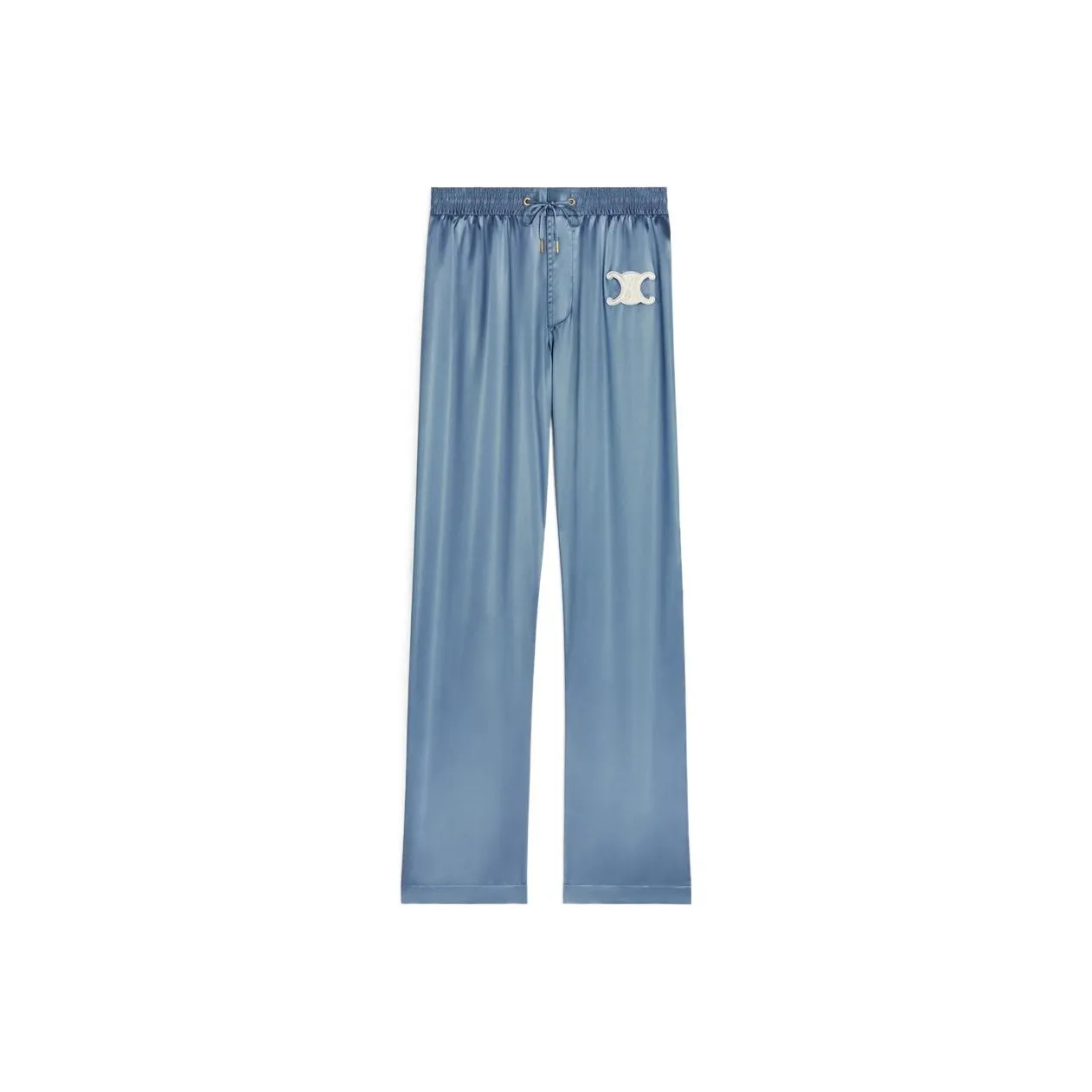 CELINE SS23 Knitted Sweatpants Women's Blue