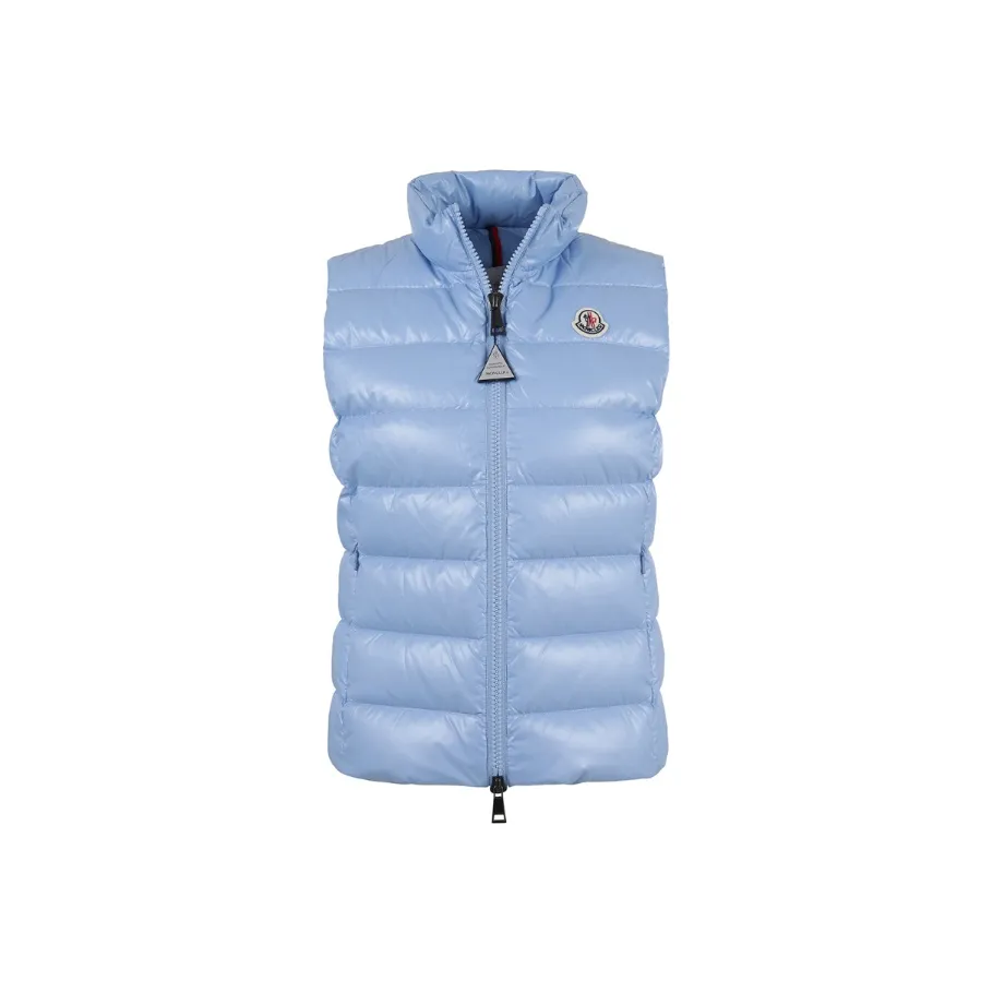 Moncler Vest Women's Powder Blue Color