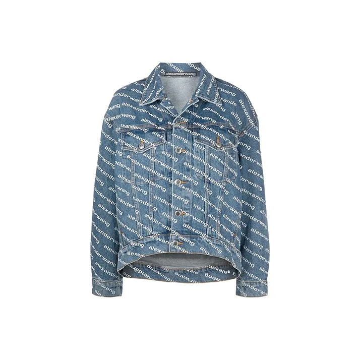 Alexander Wang Denim Jackets Women's Blue