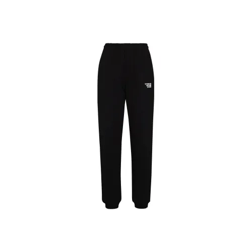 Vetements Черные Женские Вязаные Спортивные Брюки