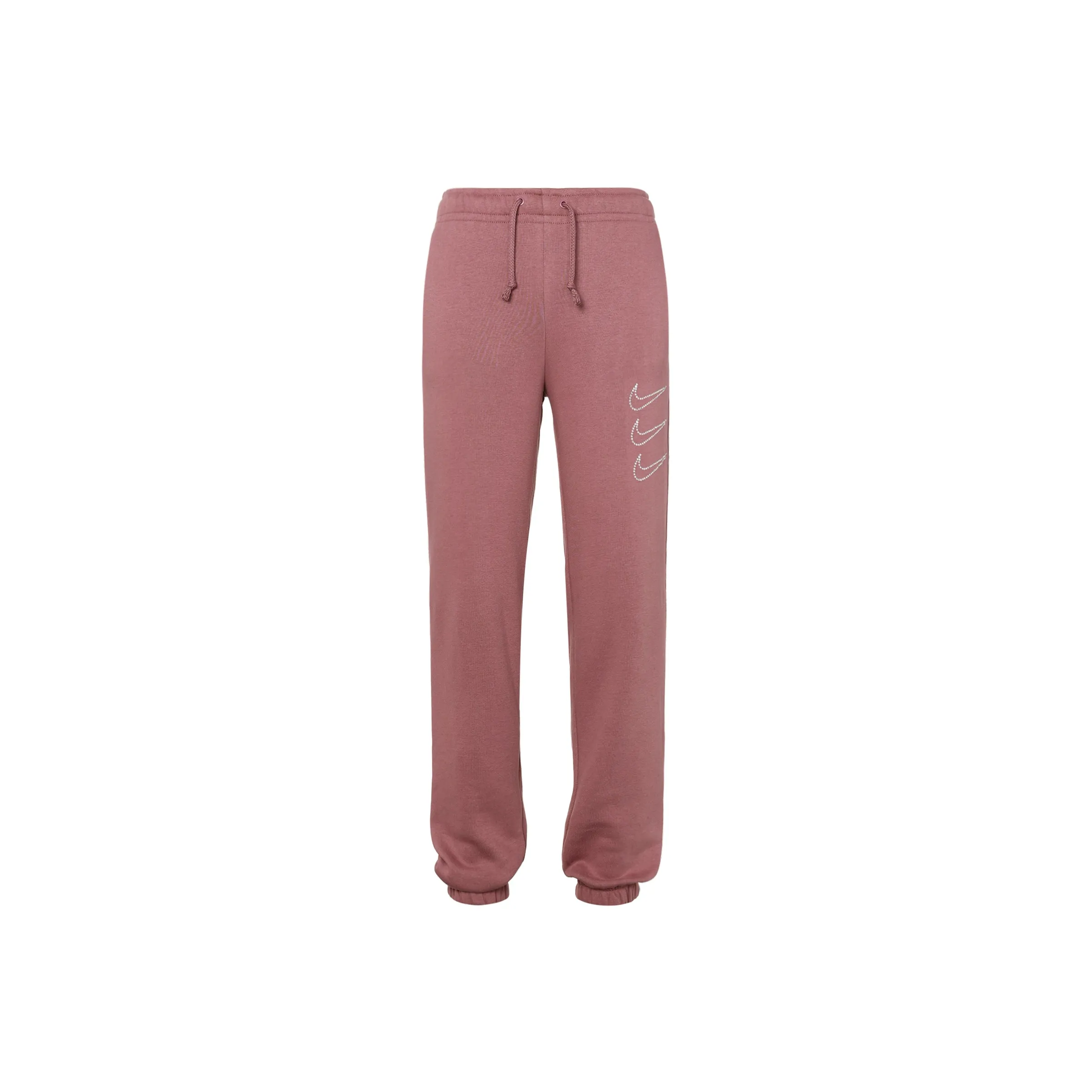 Nike Knitted Sweatpants Women's Light Mulberry Red