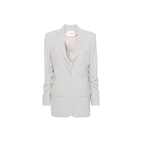 STYLAND Серый Женские Офисные Костюмы