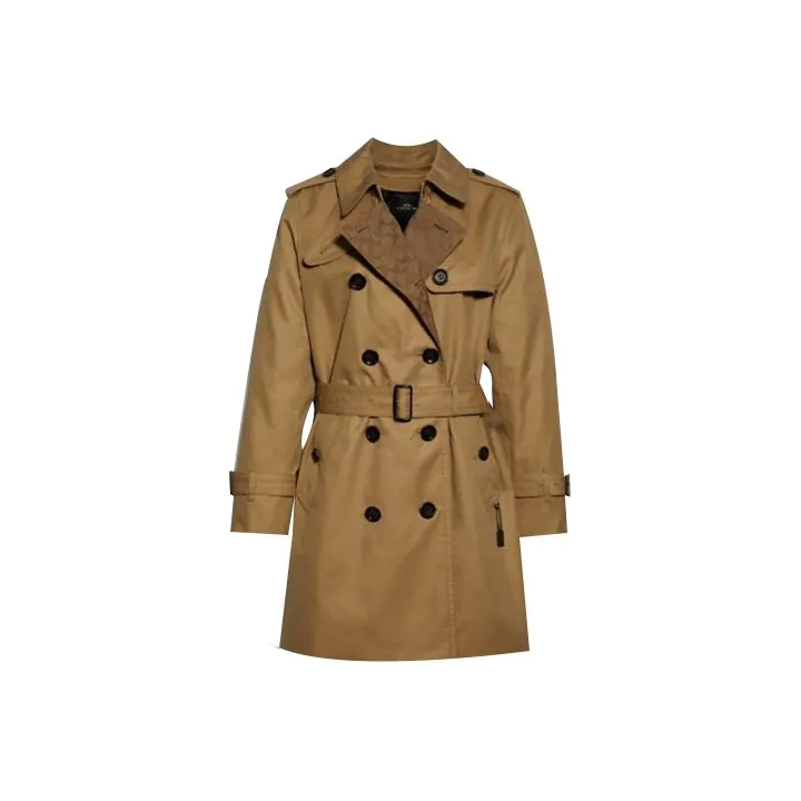 COACH Trench Coat Women's Khaki