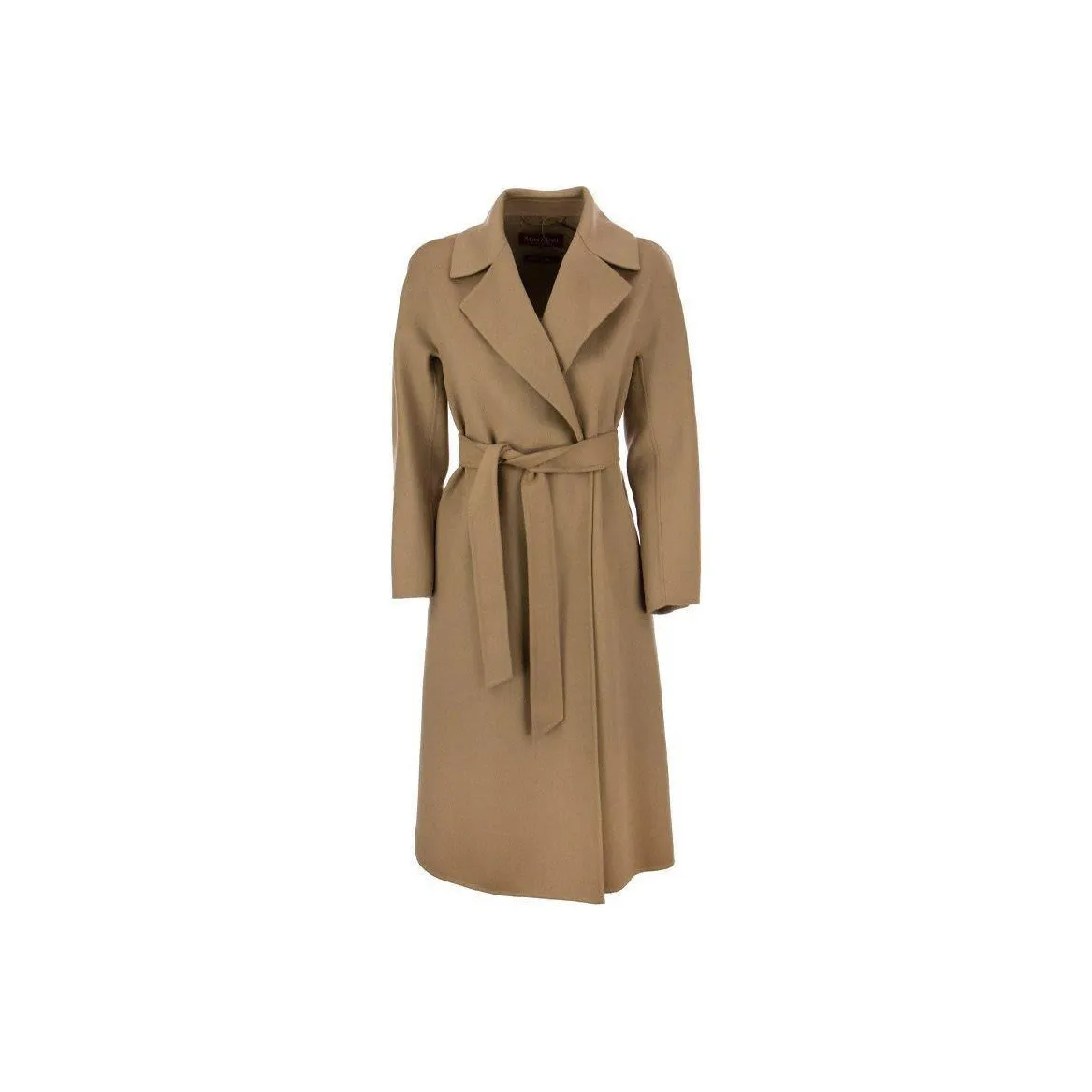 MaxMara Studio Belted Mid Length Coat
