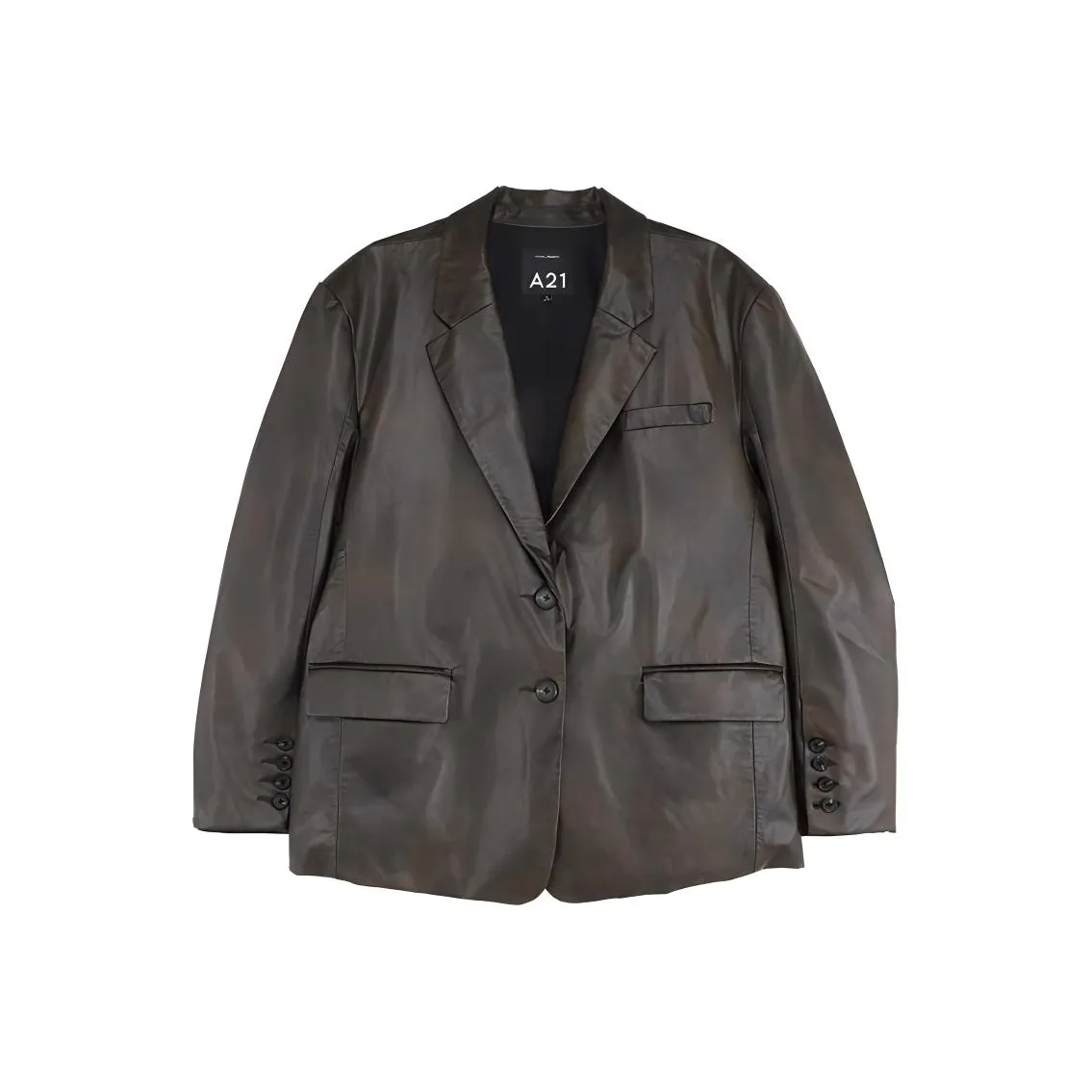 A21 Business Suit Women's Dark Coffee Green