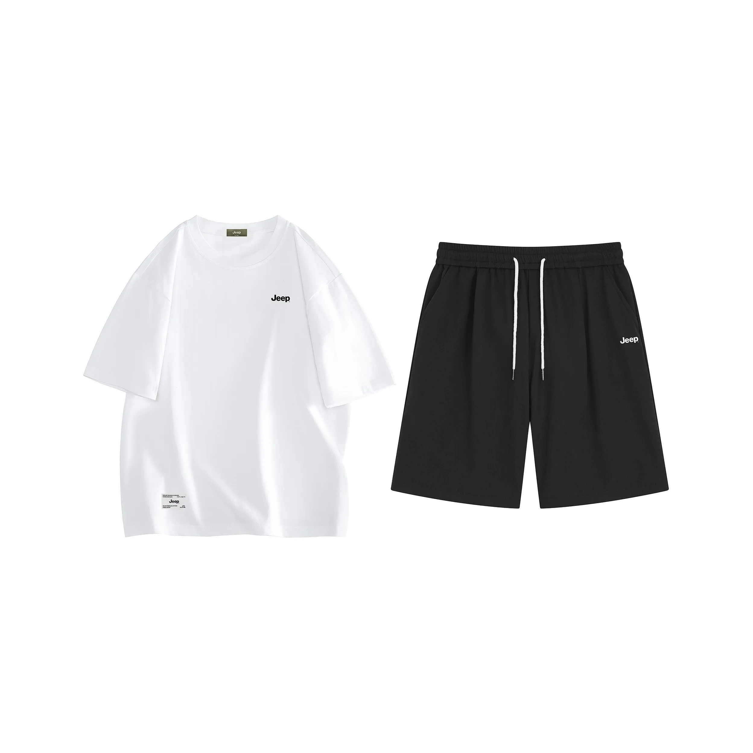 JEEP Повседневная Спортивная Одежда Унисекс Двухкомпонентный Комплект
