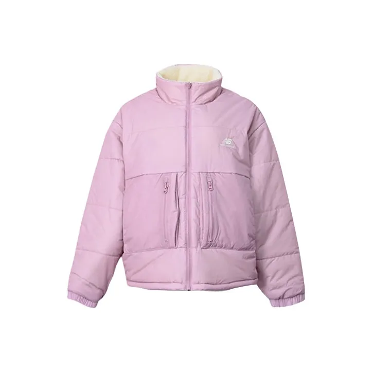 New Balance совместный бренд Хлопковый пуховик Зимний Женский Розовый