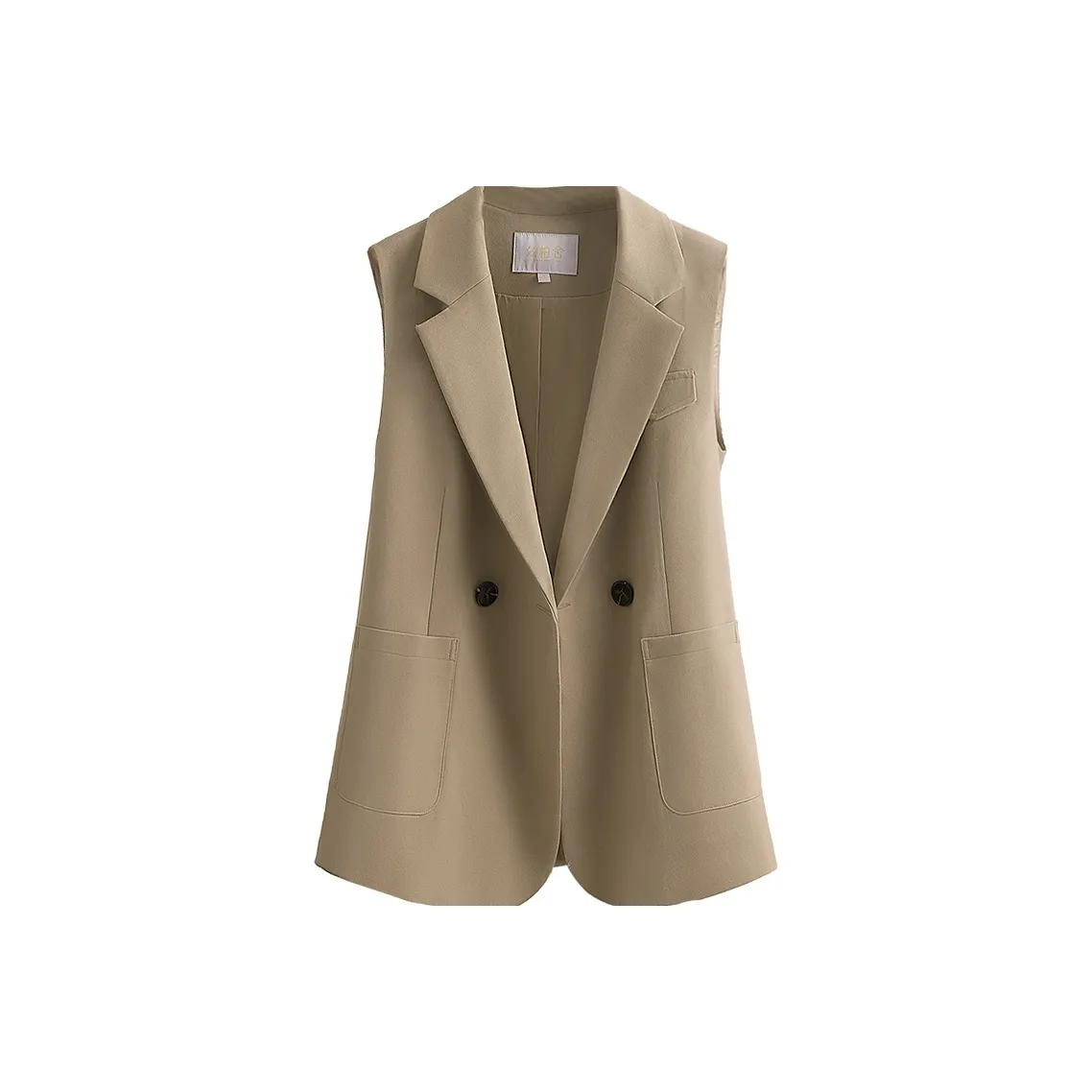 Cypress House Жилет Женский Хаки