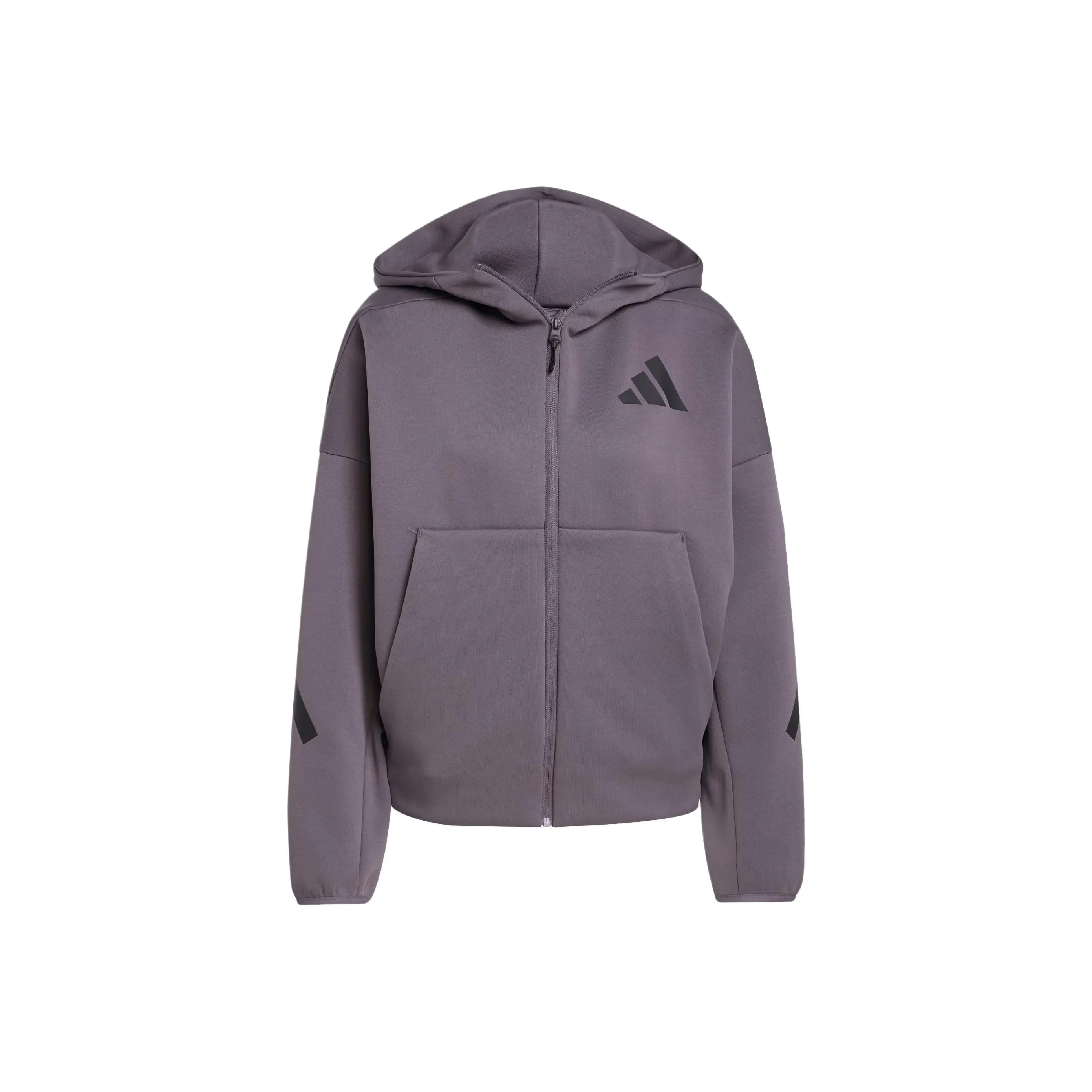 Adidas Logo detail Zip up Hoodie